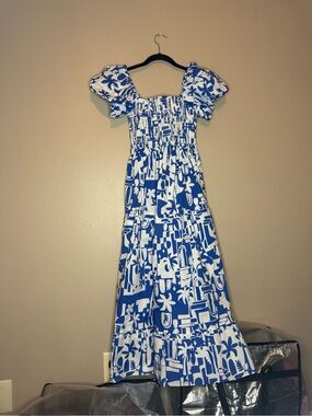 caprice halter knit maxi dress Caprice Halter Knit Maxi Dress - Cobalt